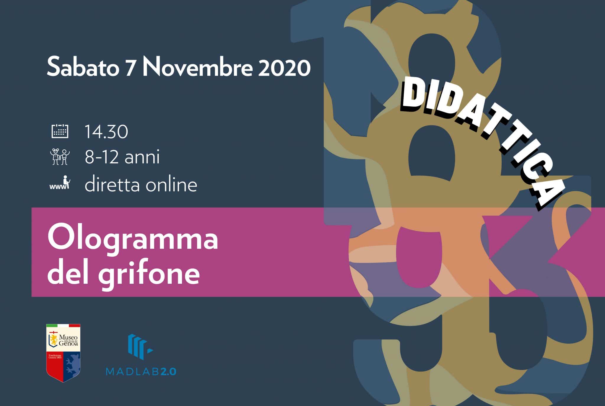 20200904_GENOA_DIDATTICA_Ologrammadelgrifone_SITO Ologramma del grifone